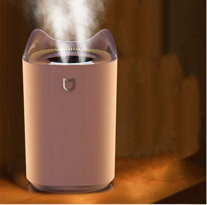 Double Spray Humidifier Household Mute Bedroom Moisturizing Aroma Diffuser