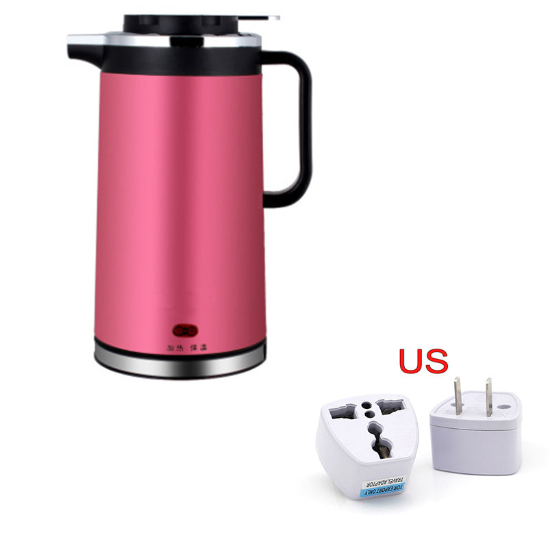 Electric kettle double insulated stainless steel mini kettle 1.8L